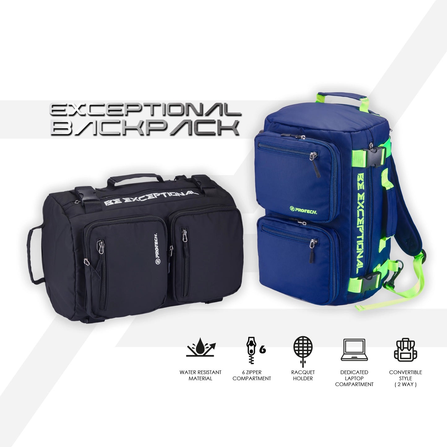 PROTECH EXCEPTIONAL Backpack