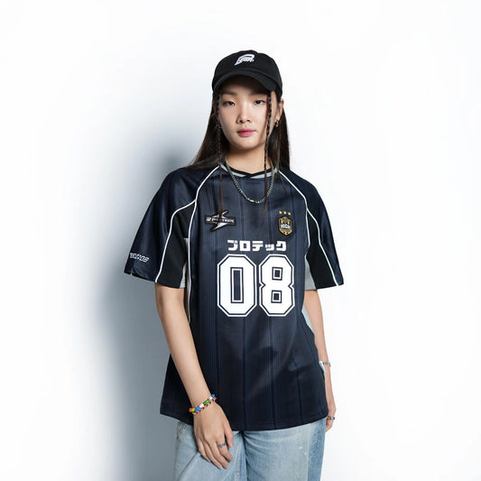 PROTECH X HIGH CULTURED Heroic Jersey Loose Tee - 1032 (Black)