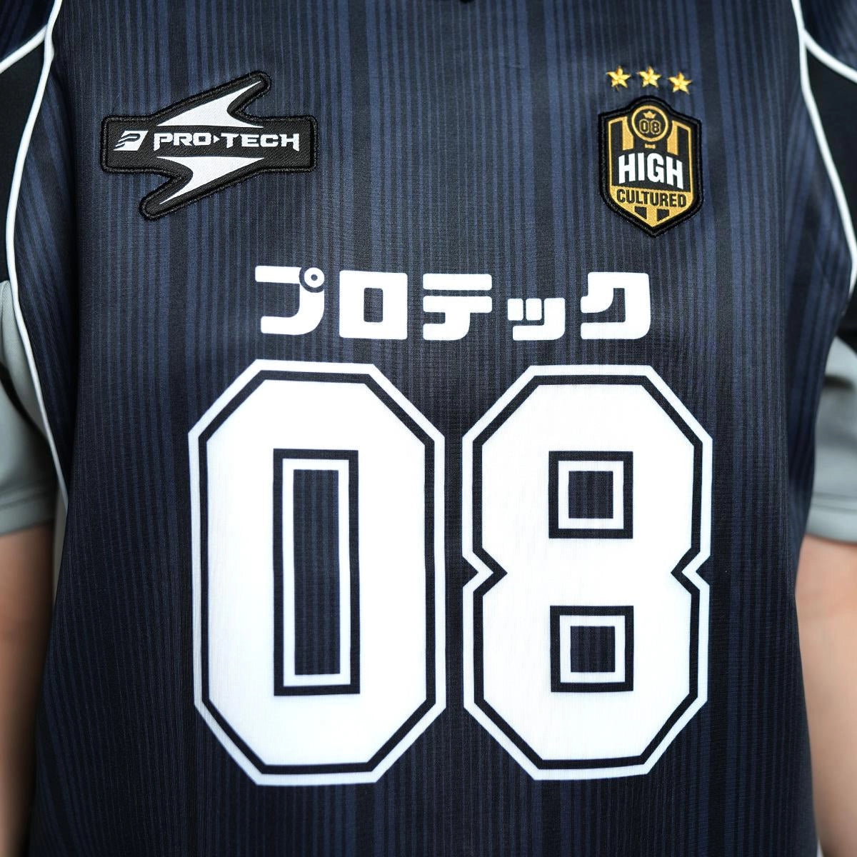 PROTECH X HIGH CULTURED Heroic Jersey Loose Tee - 1032 (Black)