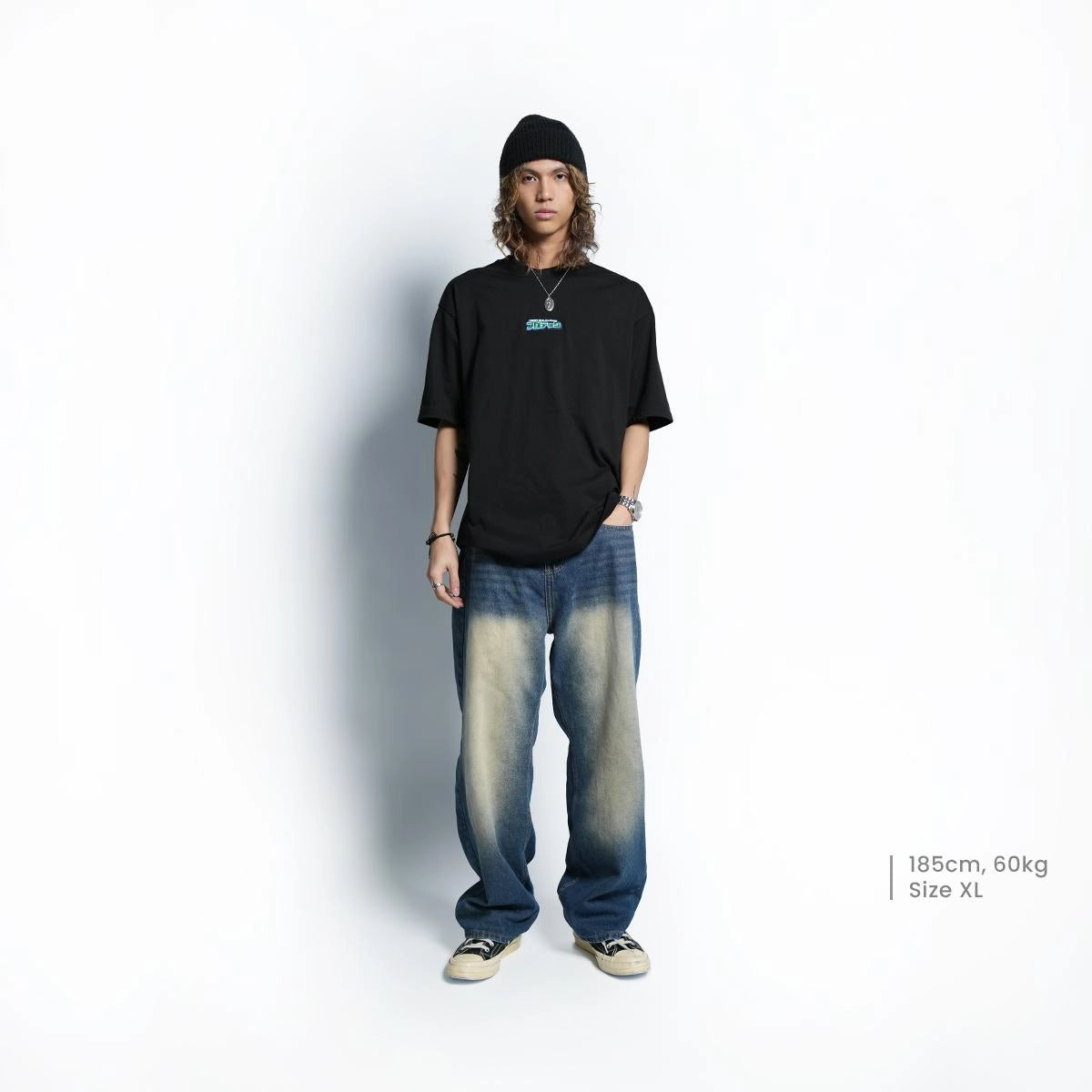 PROTECH X HIGH CULTURED Hiro Loose Tee - 1031 (Black)