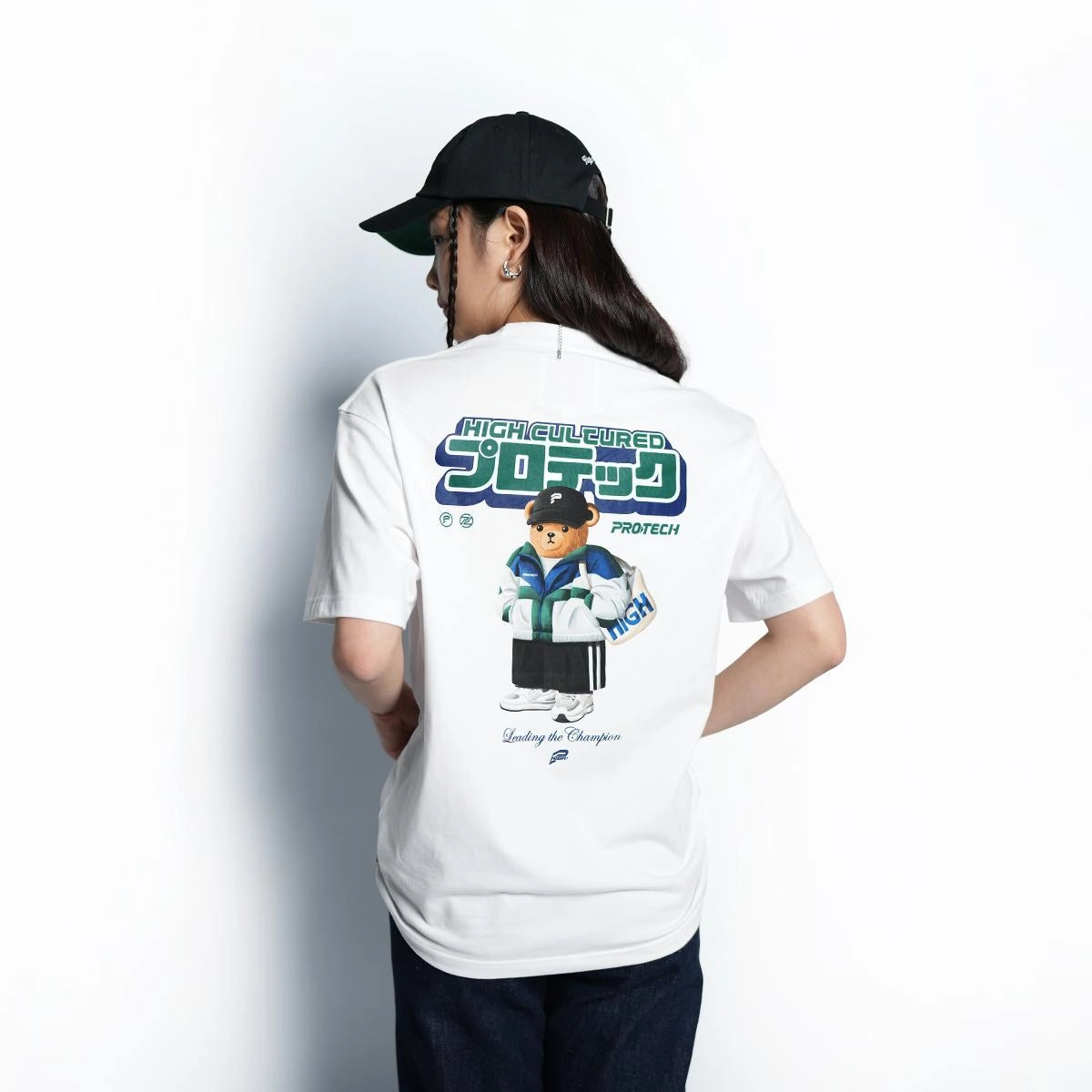 PROTECH X HIGH CULTURED Hiro Loose Tee - 1031 (White)