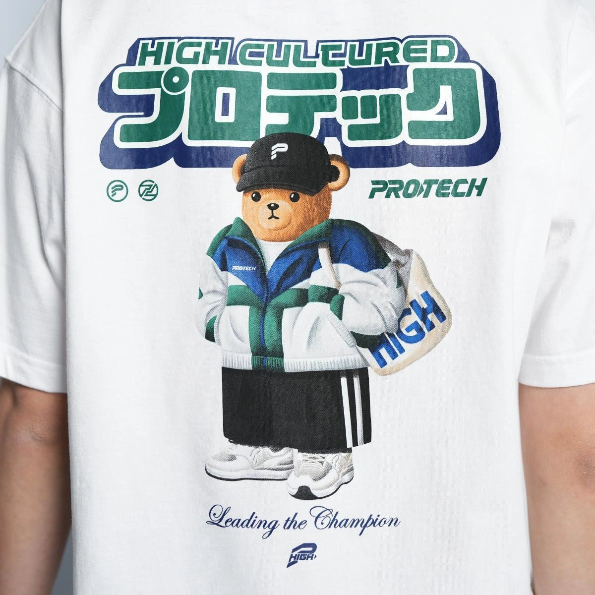 PROTECH X HIGH CULTURED Hiro Loose Tee - 1031 (White)