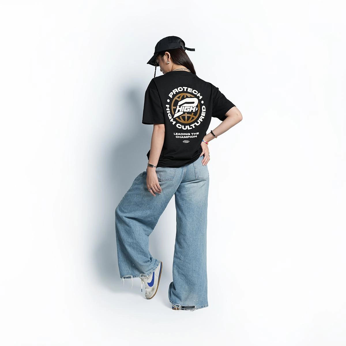 PROTECH X HIGH CULTURED Universal Loose Tee - 1030 (Black)