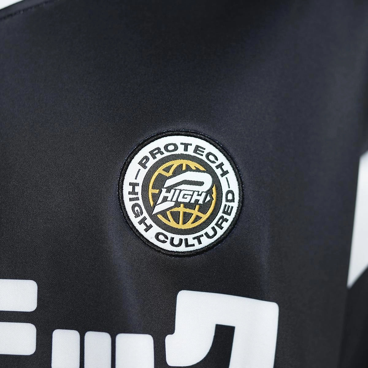 PROTECH X HIGH CULTURED Victory Hiro Jersey Loose Tee - 1033 (Black)