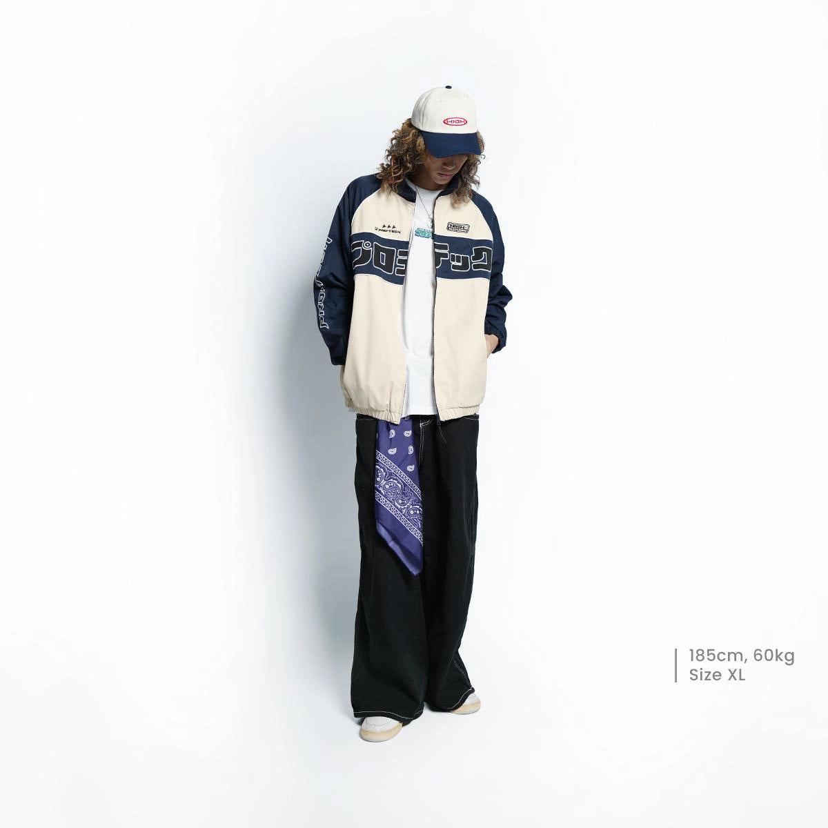 PROTECH X HIGH CULTURED Pinnacle Track Jacket - 132 (Cream)