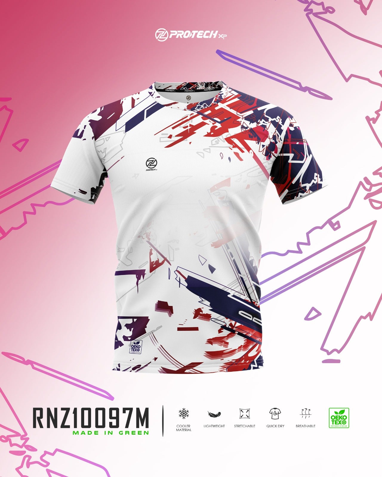 Protech RNZ10097M Tournament Shirt