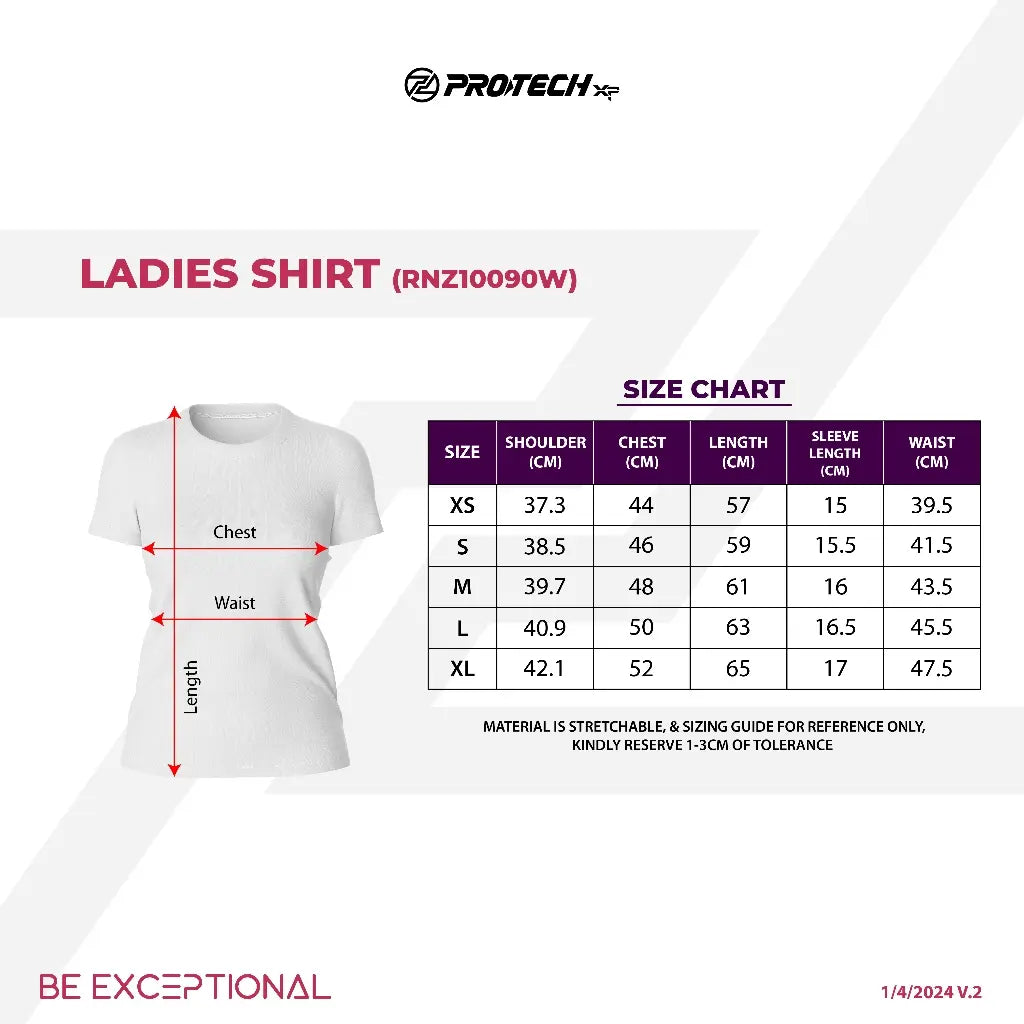 Protech RNZ10090W Tournament Shirt