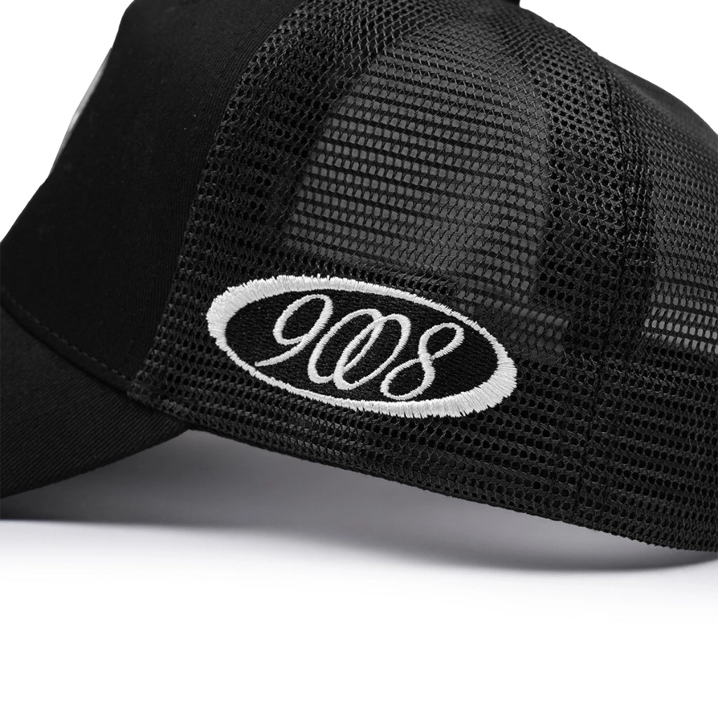 PROTECH X HIGH CULTURED  Mesh A-Frame Cap (White/Black)