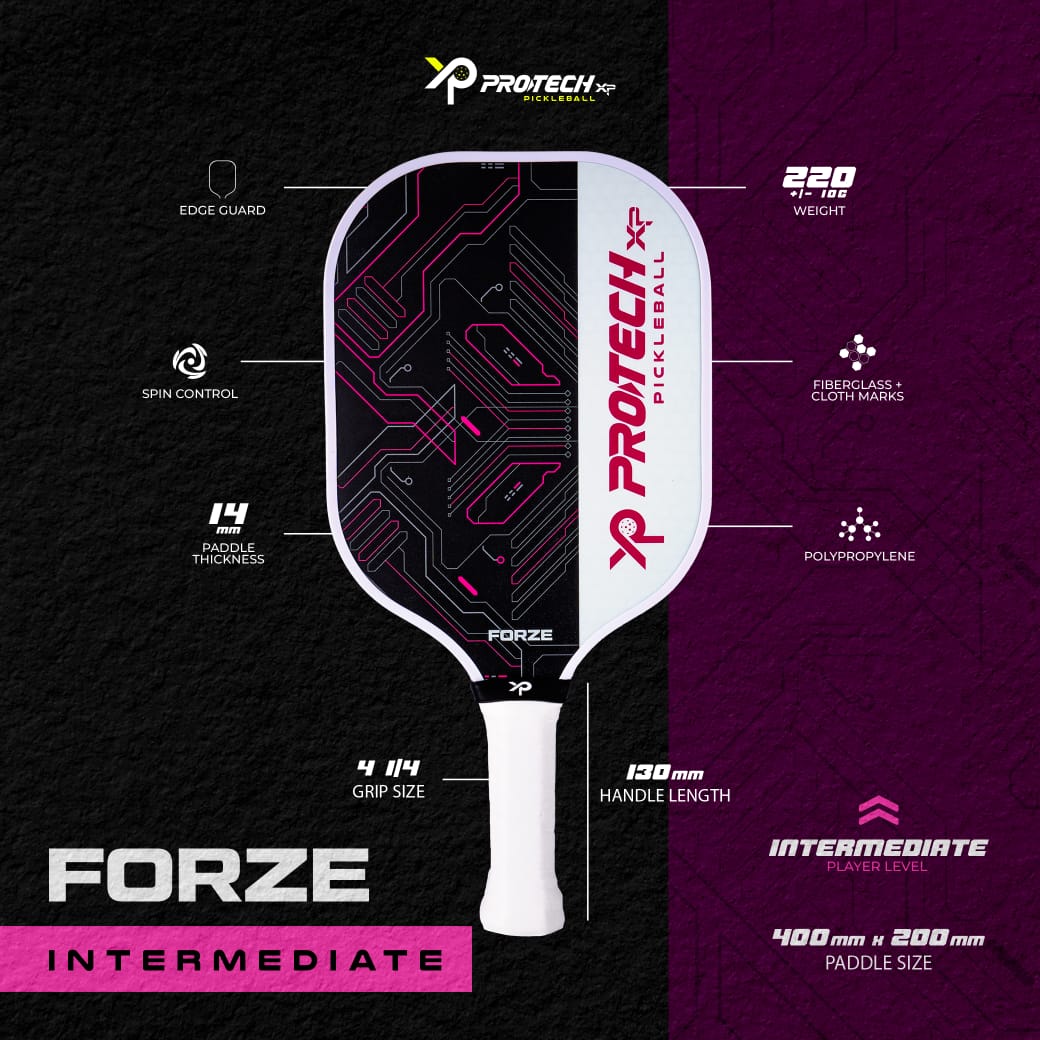 XP Pickleball Paddle - FORZE (Intermediate Level)