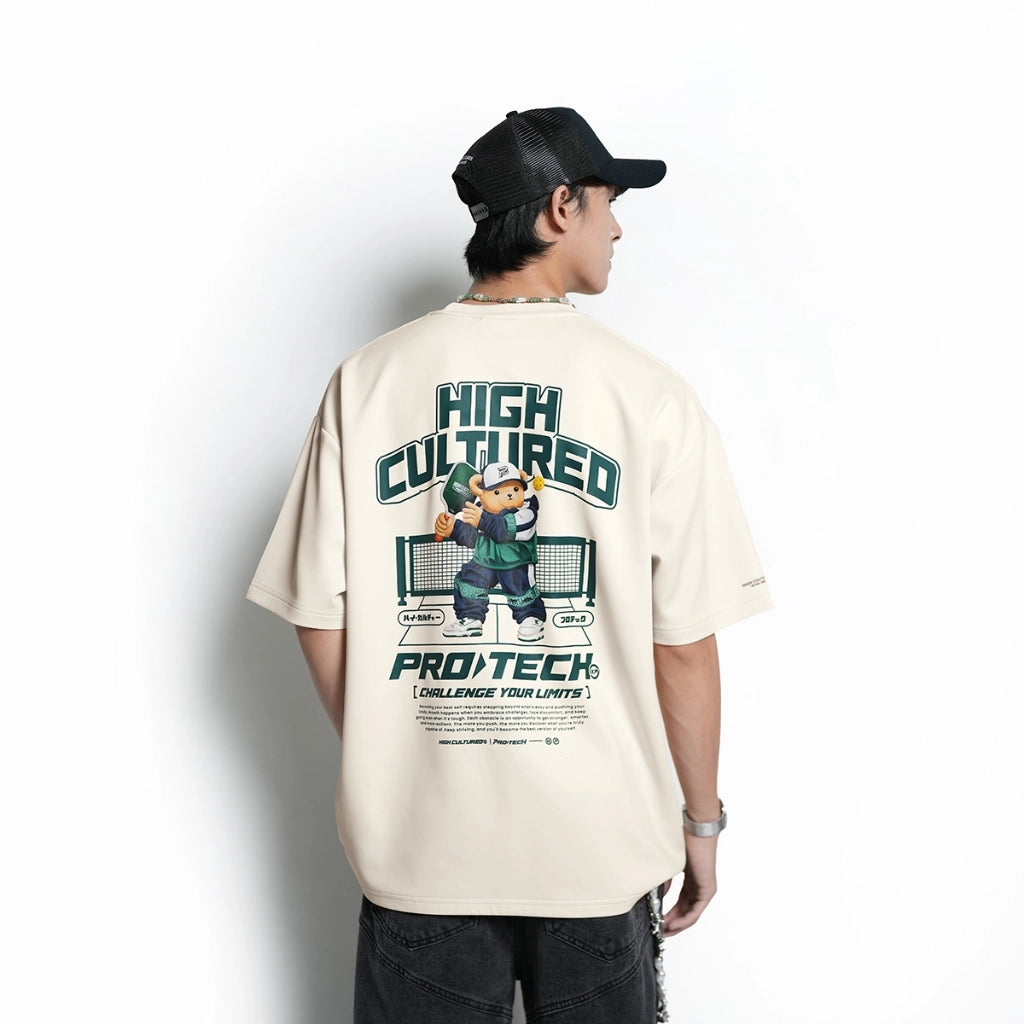 PROTECH X HIGH CULTURED Hiro Tee 1116 (Cream/Black)