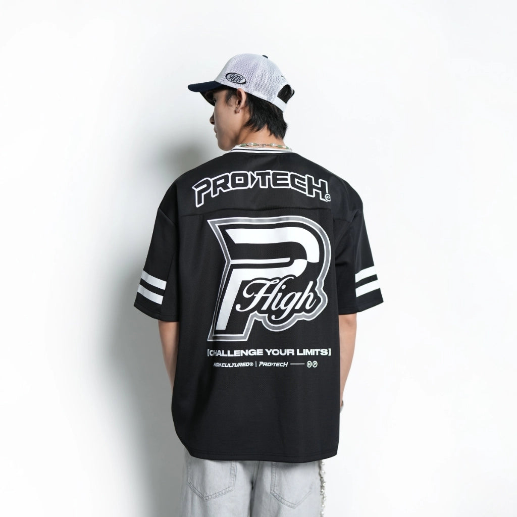 PROTECH X HIGH CULTURED Jersey Tee 1117 (White/Black)