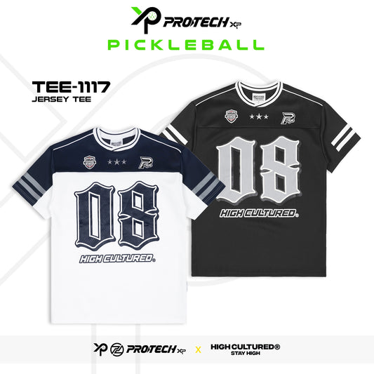 PROTECH X HIGH CULTURED Jersey Tee 1117 (White/Black)
