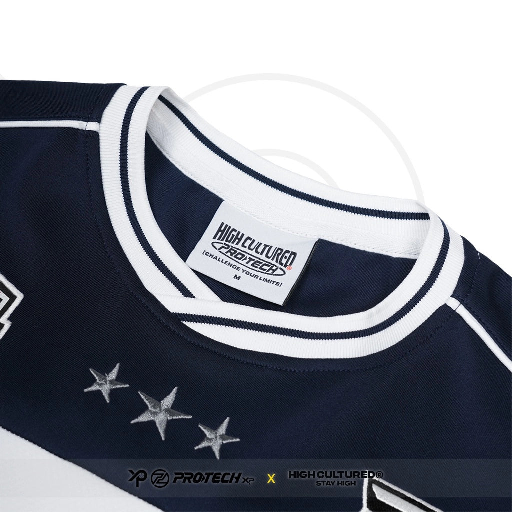 PROTECH X HIGH CULTURED Jersey Tee 1117 (White/Black)