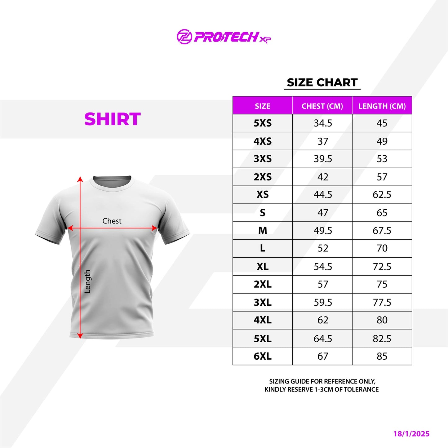 Protech RNZ10106M Tournament Shirt