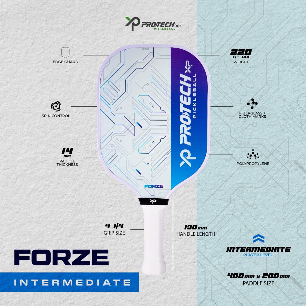 XP Pickleball Paddle - FORZE (Intermediate Level)