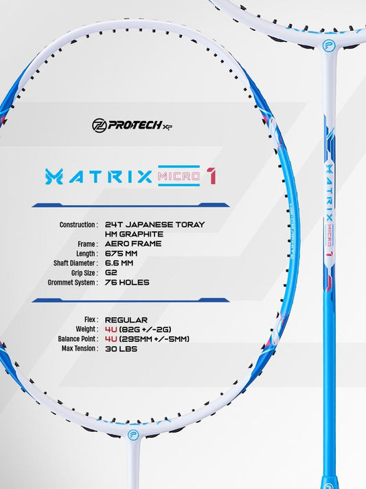 Matrix Micro 1 (4U) Prestrung 24lbs