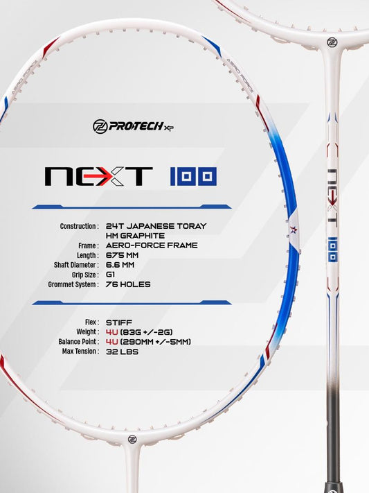 Next 100 (4U) Prestrung 24lbs